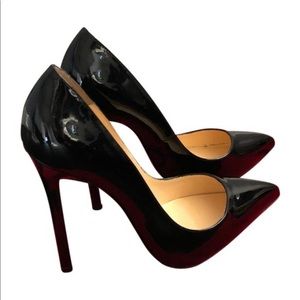 Christian Louboutin Black Pigalle 120 Pumps